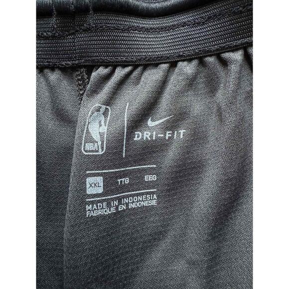 NWT Nike x NBA Dri-Fit Detroit Pistons Basketball Black Warm Up Pants Mens XXL - Picture 6 of 11